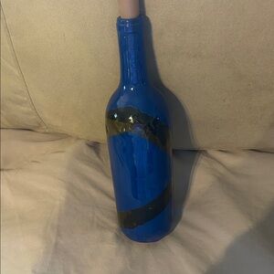 Blue Decorative Bottle